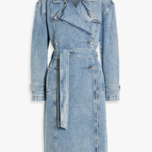 Dakota denim trench coat