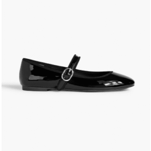 Alice patent-leather Mary Jane flats